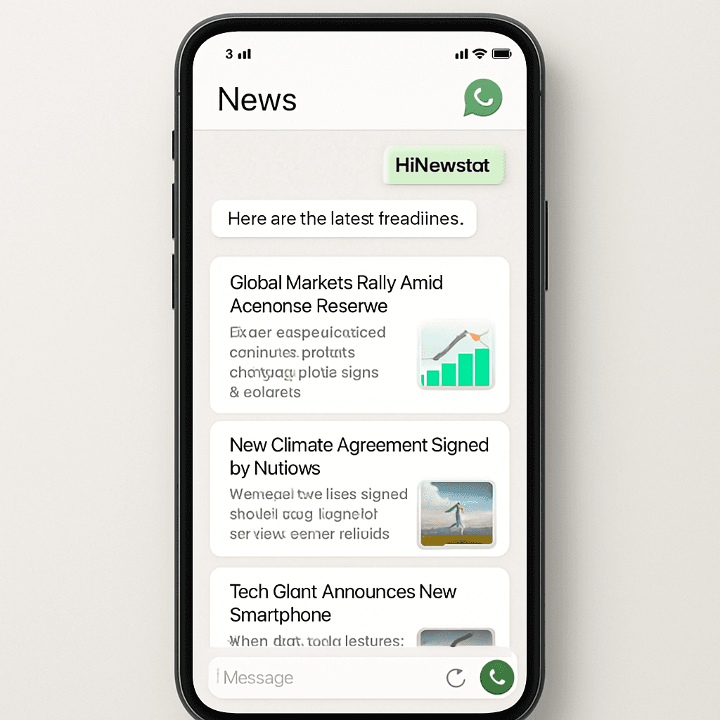 News Application & WhatsApp Bot